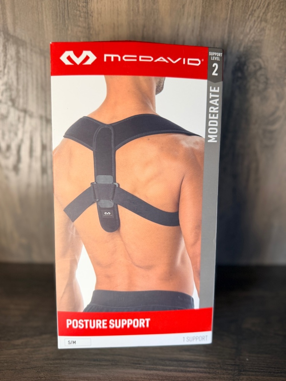 Posture Support Brace in Black